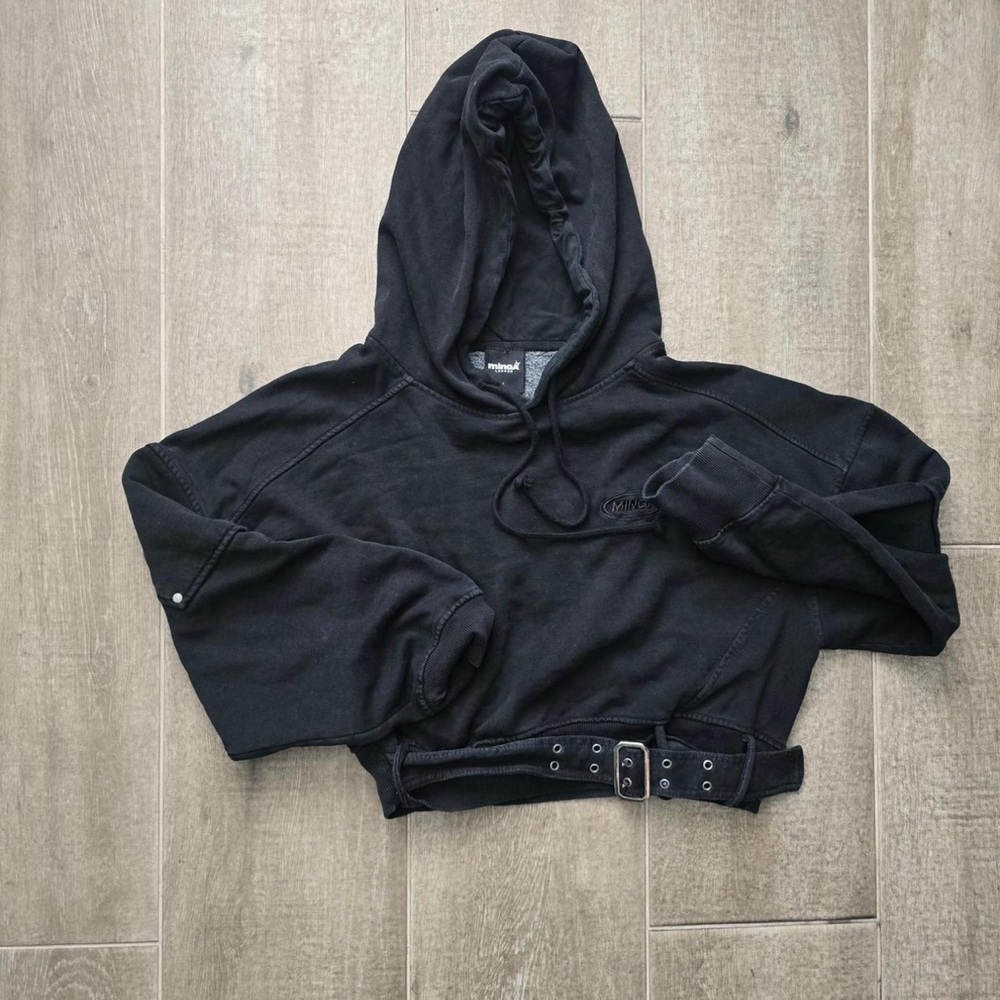 Minga London Cropped Hoodie
